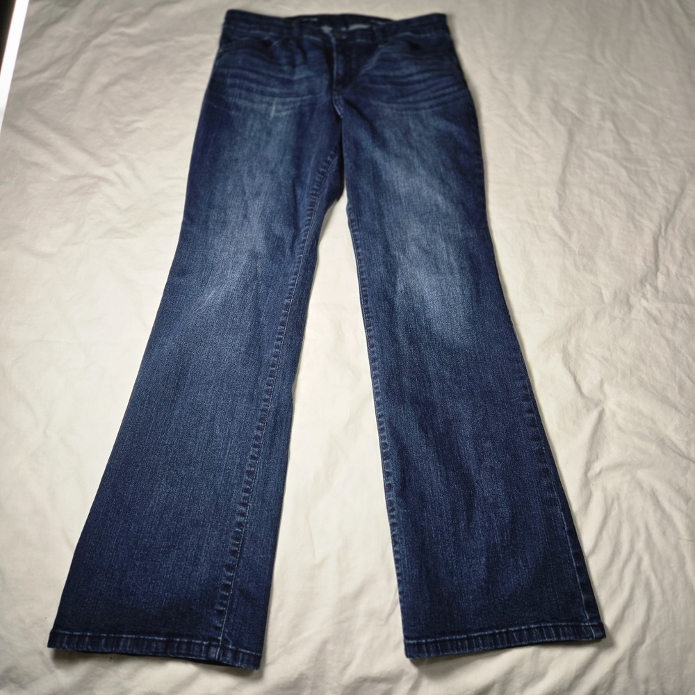 The Limited Jeans Bootcut High‎ Rise Dark Wash Jeans Denim Size 12 Casual EUC